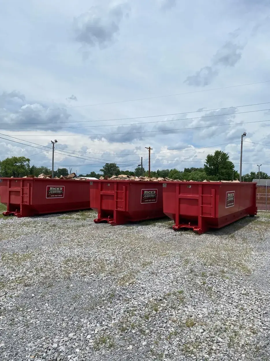 Roll off dumpster rental Mount Vernon IL